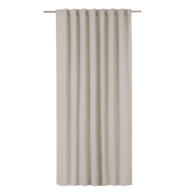 INSPIRE - Rideau occultant ANNALISE - l.200 x H.280 cm - Polyester - Effet Velours - Taupe