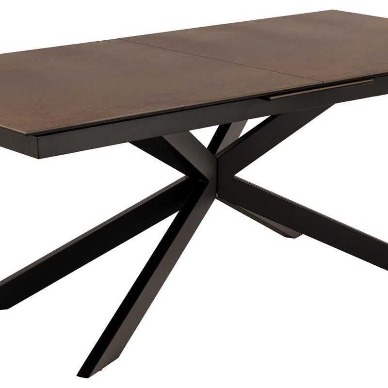 Irwine stół do jadalni 100x200/240cm rozkładany brązowy.