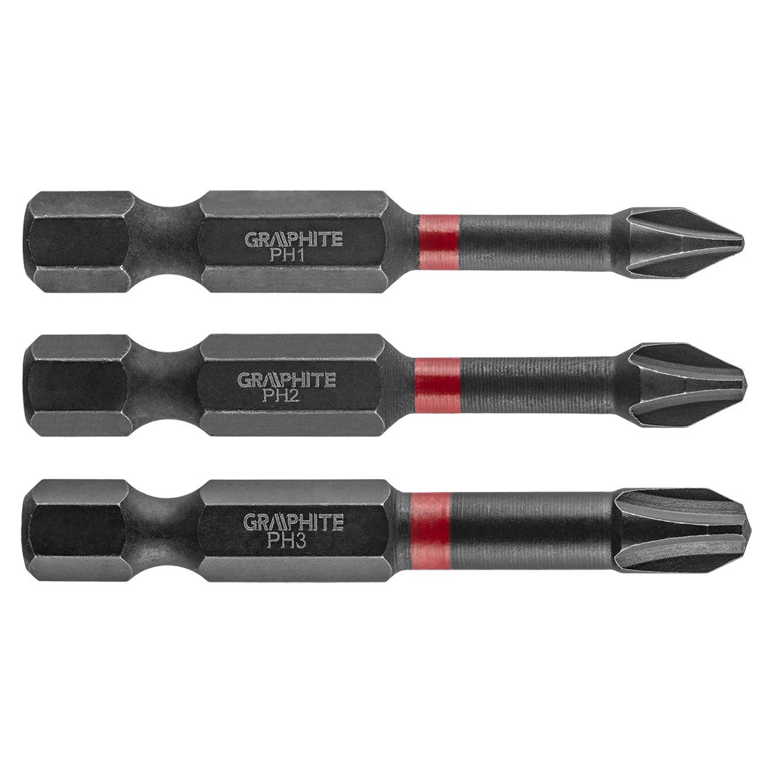 biti de impact PH1/2/3 x50mm, set 3 buc 56H543