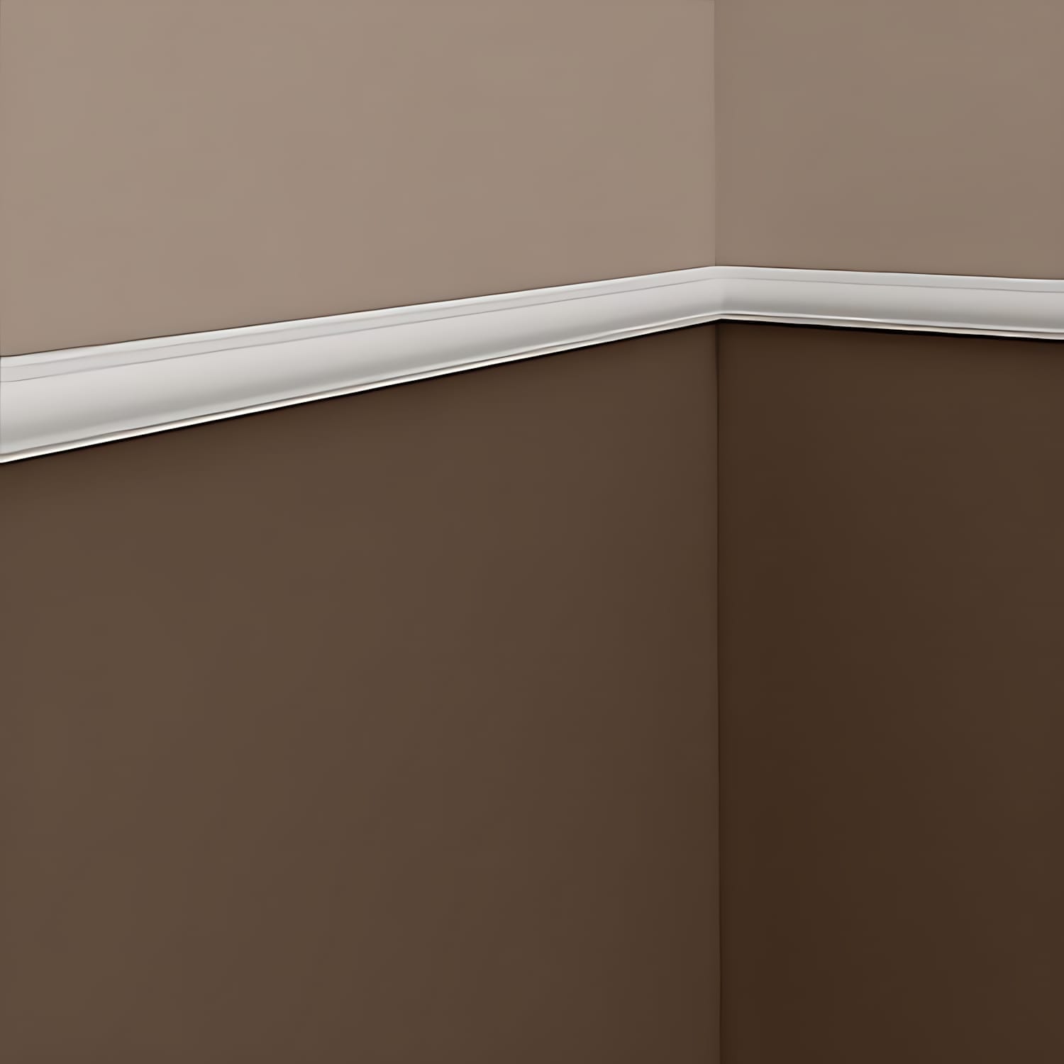 Moldura para pared Profhome 151379 Perfil de estuco Moldura decorativa Moldura friso 2 m - 3