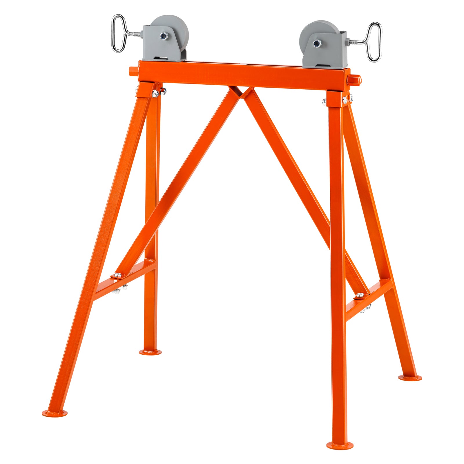 Suport furtun rezistent VEVOR cu capacitate de încărcare de 1134 kg, potrivit pentru furtunuri de 5-91 cm, suport furtun cu rolă din oțel de 45#