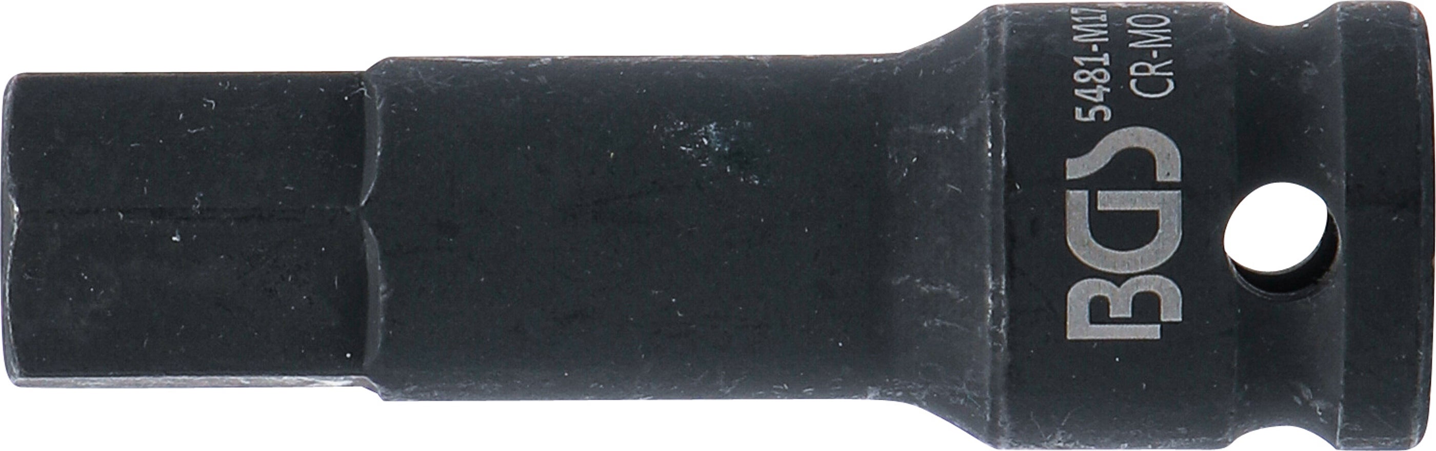 BGS Douille à embouts à choc | longueur 75 mm | 12,5 mm (1/2