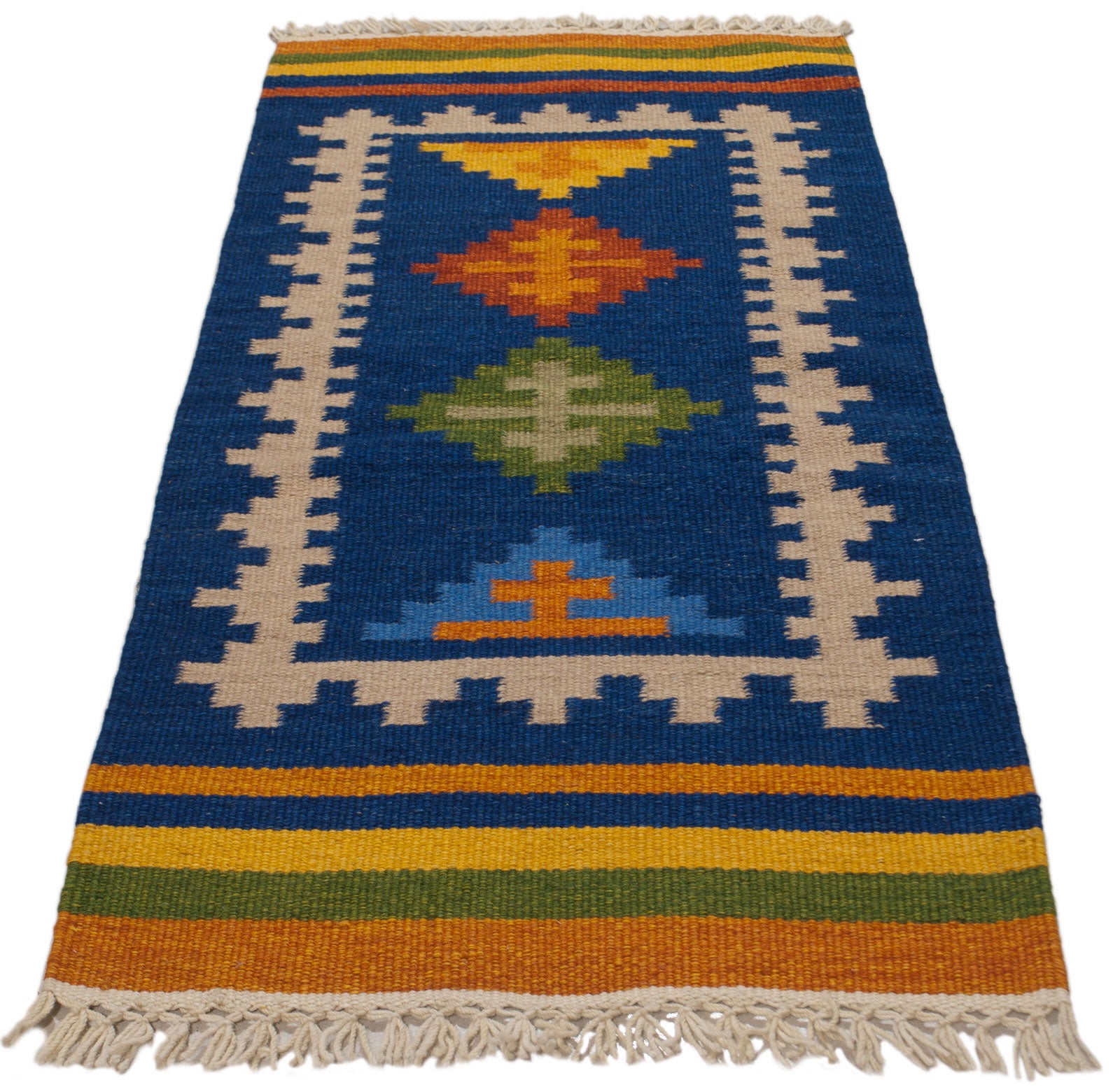 Oryginalny, autentyczny i ręcznie robiony kilim Ideal 90x60 cm