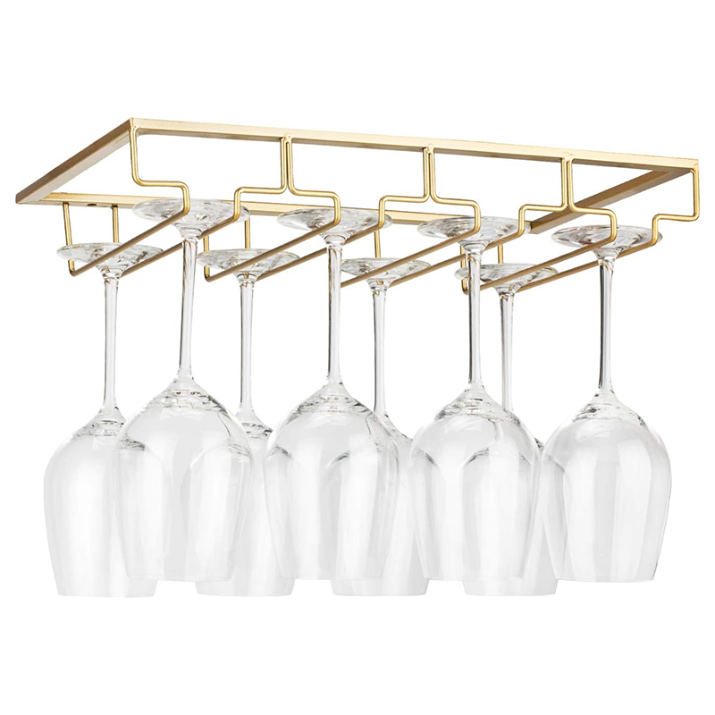 sourcing map Lot de 4 supports pour verres à vin en acier laminé à froid, adaptés pour les bars, cafés, restaurants, cuisines, différents types de verres à vin, argent, 260 mm sourcing map Lot de 4 supports pour verres à vin en acier laminé à froid, adaptés pour les bars, cafés, restaurants, cuisines, différents types de verres à vin, argent, 260 mm