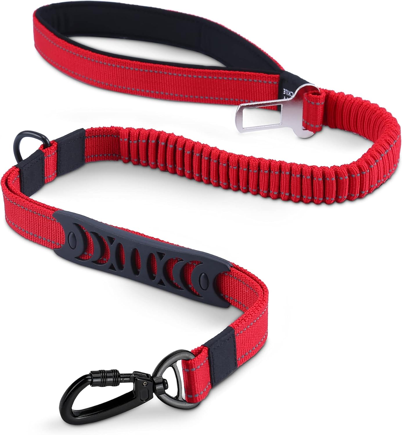 Laisse De Dressage Pour Chien Avec Poignée Rembourrée - Nylon Épais 12,7 Mm - Réfléchissante - Pour Chiens Moyens Et Grands