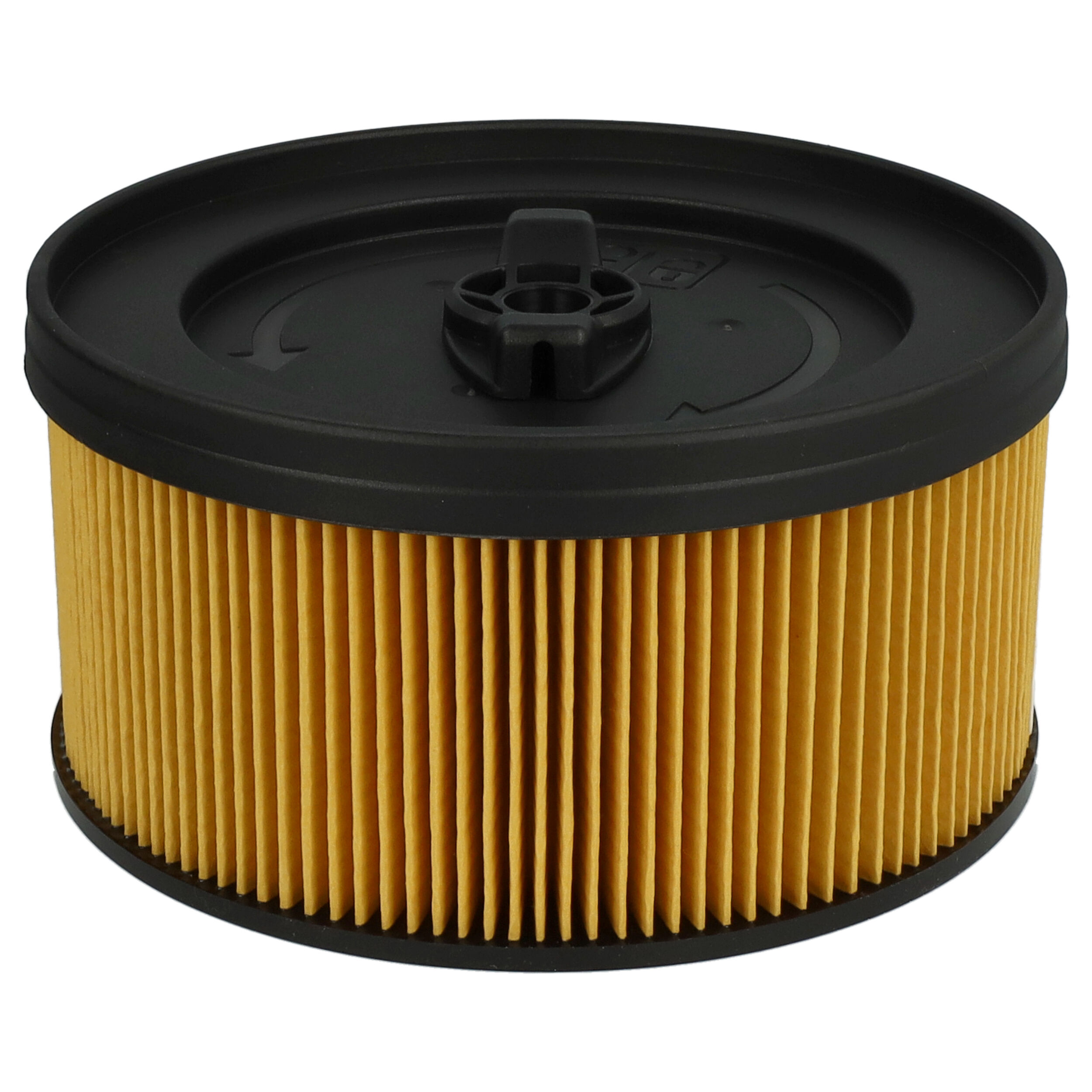 vhbw 1x filtre plissé remplacement pour Kärcher 6.414-960.0 pour aspirateur - noir / jaune - 5