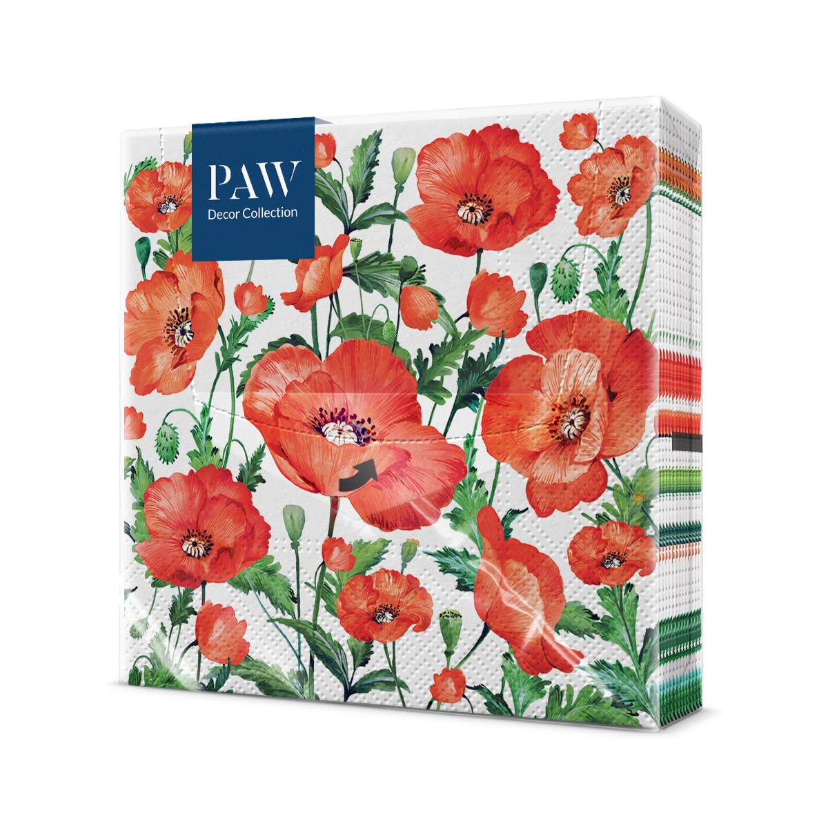 Tovaglioli 80° Compleanno - 20 Pezzi 33x33 Cm 3 Veli | Decorati Per Feste E Celebrazioni - Foto 6