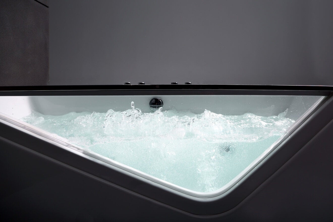Baignoire balnéo droite INDRA Wave L170xl80xH63cm, by SPALINA - 6