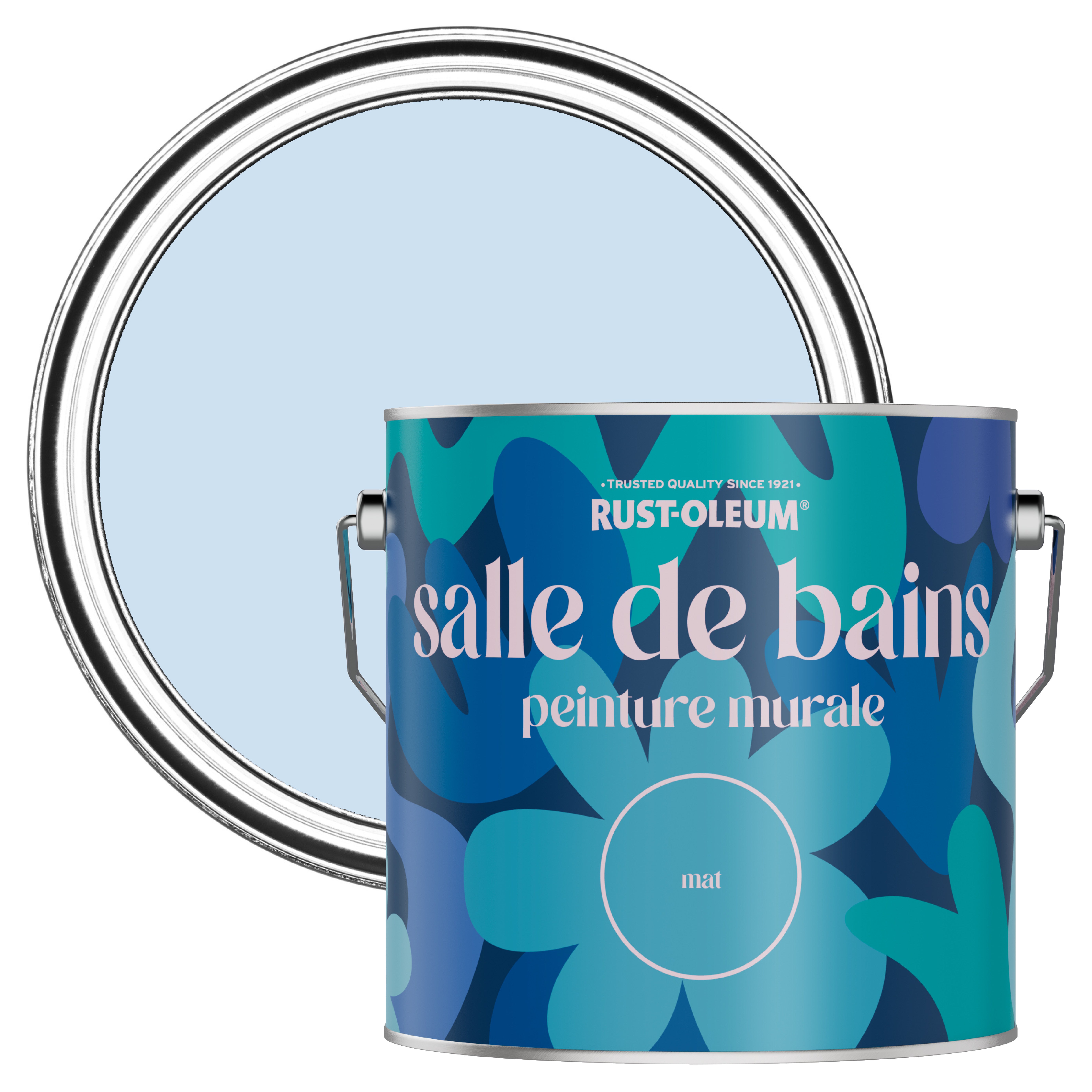 Randolph fusion d'aviateur chrome mat, incrustation de saphir bleu et ardoise | Randolph