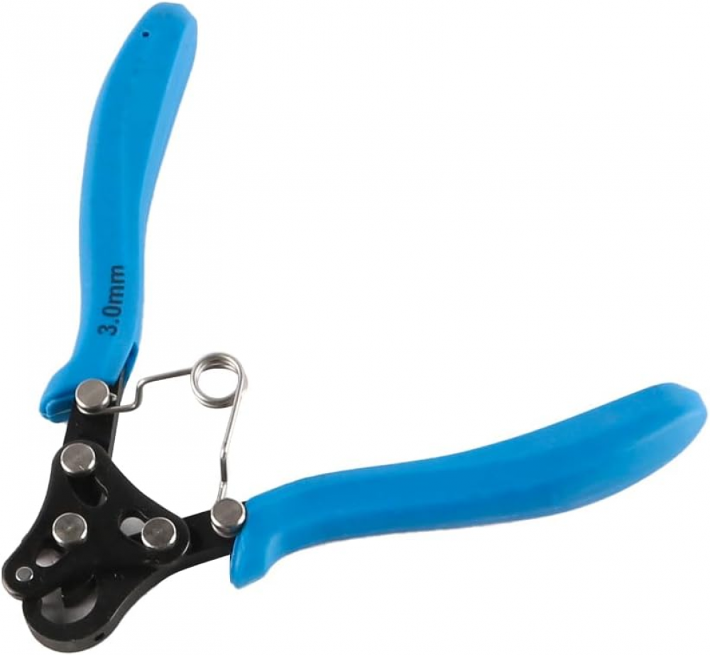 Pince à Boucler Les Fils Métalliques LEONTOOL - Bec Rond De Précision 2-8mm - Pour Fabrication De Bijoux, Crochets, Anneaux