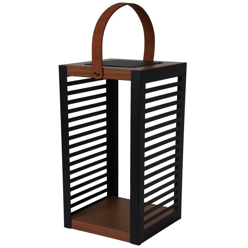 Latarnia solarna FERIAN BLACK H35CM