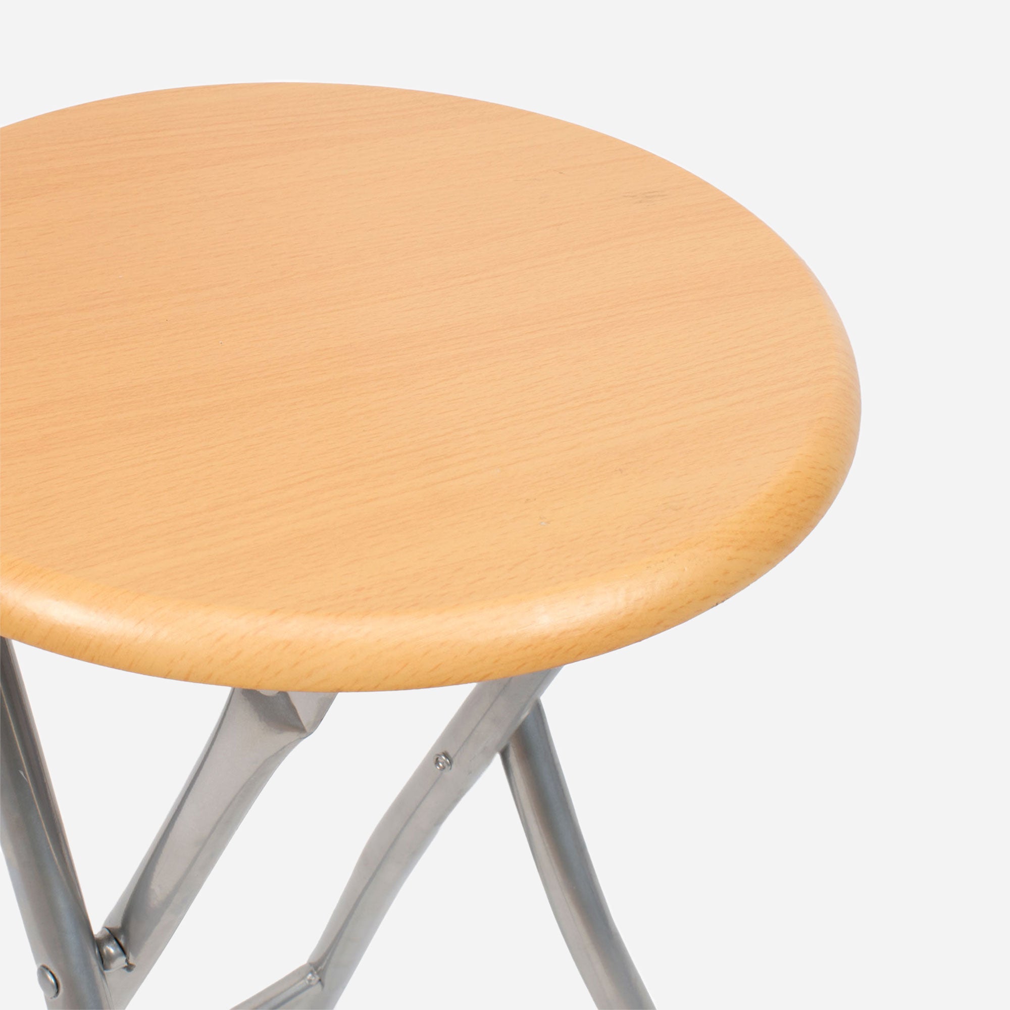 Taburete Plegable de Madera - 30 x 45 cm - 8