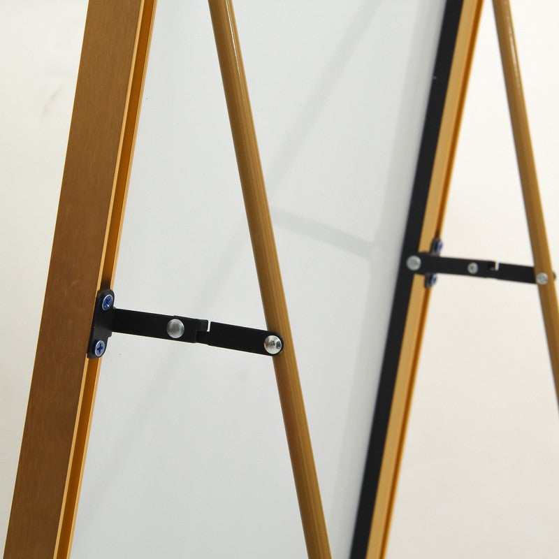 Miroir Intégral Suspendu, 53 x 162 cm, Miroir rectangle, Cadre en Alliage d'Aluminium, Verre Trempé, pour Chambre, Salon,Dressing - 9