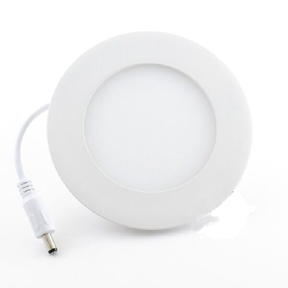 FOCO LED EMPOTRABLE REDONDO DELGADO DE 6 W CON CONTROLADOR LED BLANCO ...