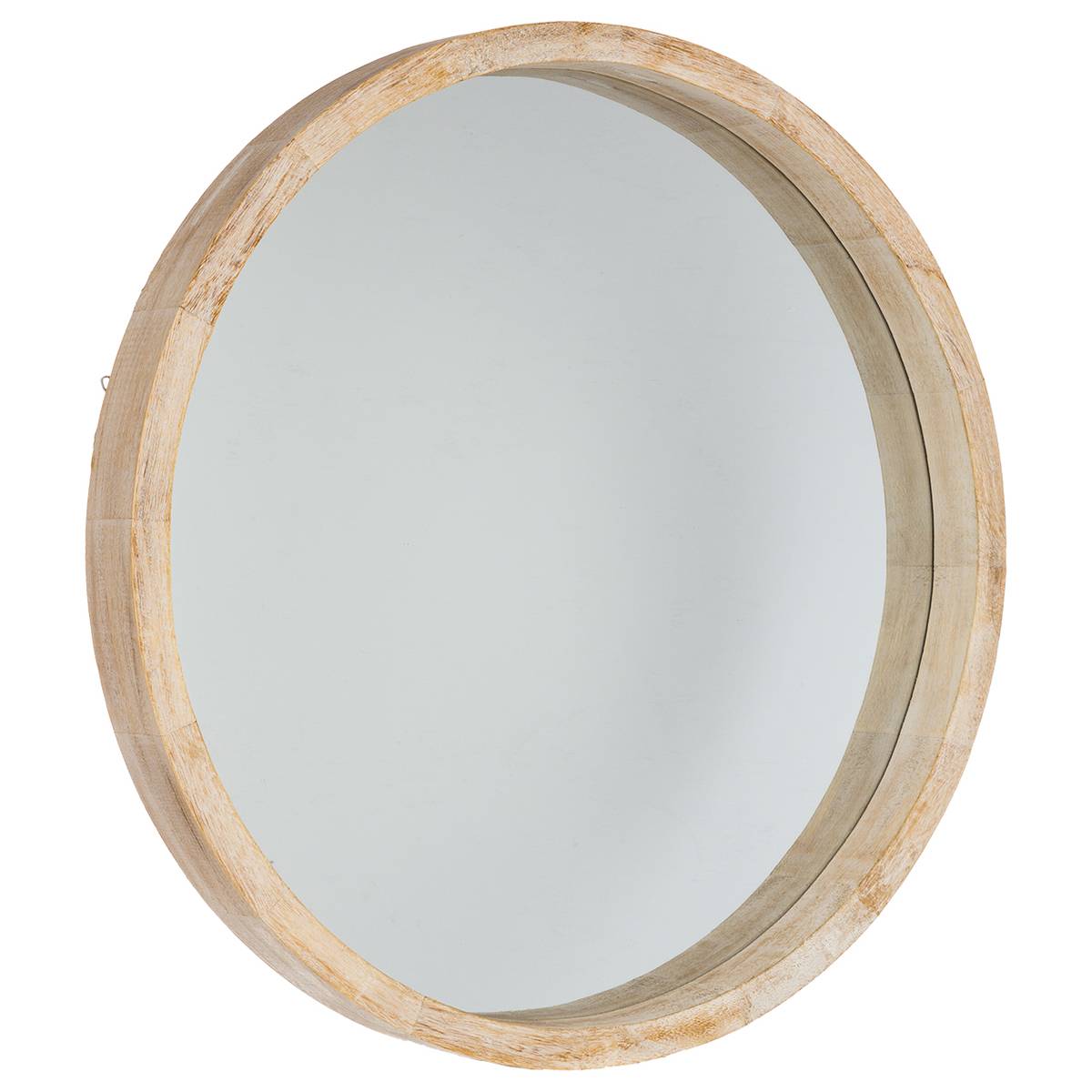 Miroir en bois D50 cm - Atmosphera créateur d'intérieur - 4