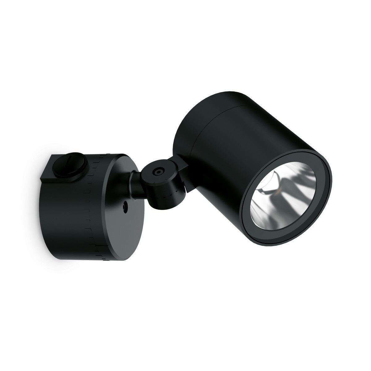 Ideal Lux O-ZONE Spot LED simple noir 3000K IP66 | Leroy Merlin