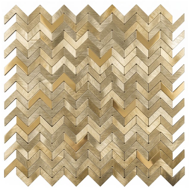 MOSAÏQUE REA P14453A BRUSH GOLD