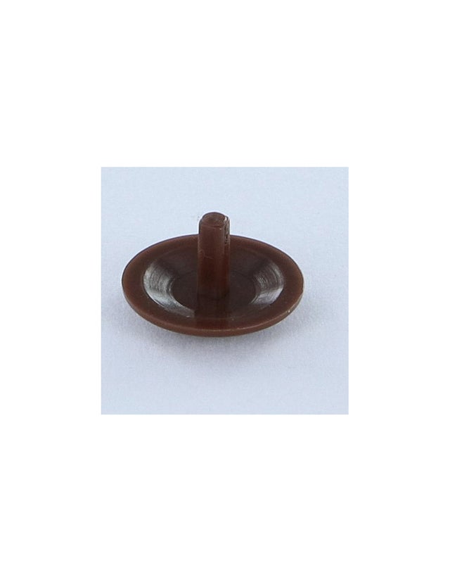 Cache vis Spax Nylon ACAJOU Diamètre de tête: 15QUEU2.5X7-10 pièces
