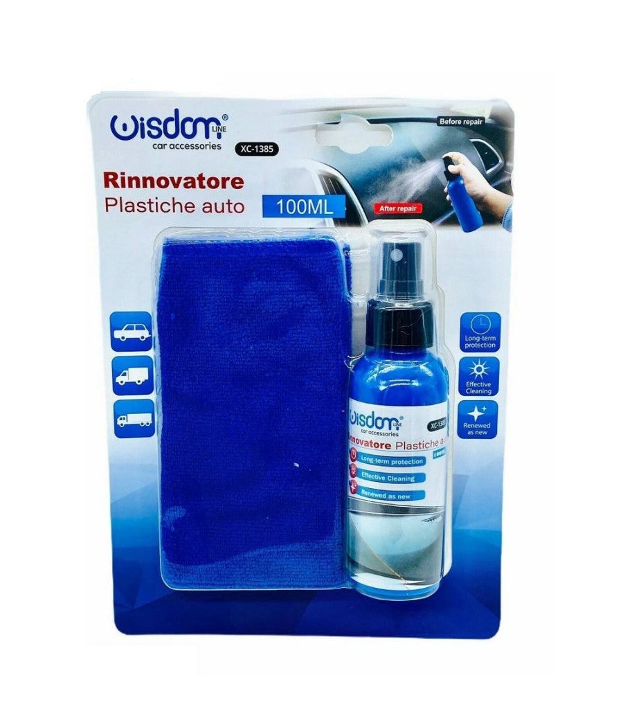 Flowey C7.1 Gel Rigenerante Per Plastiche Auto | Rinnova E Lucida La Carrozzeria Come Nuova - 2