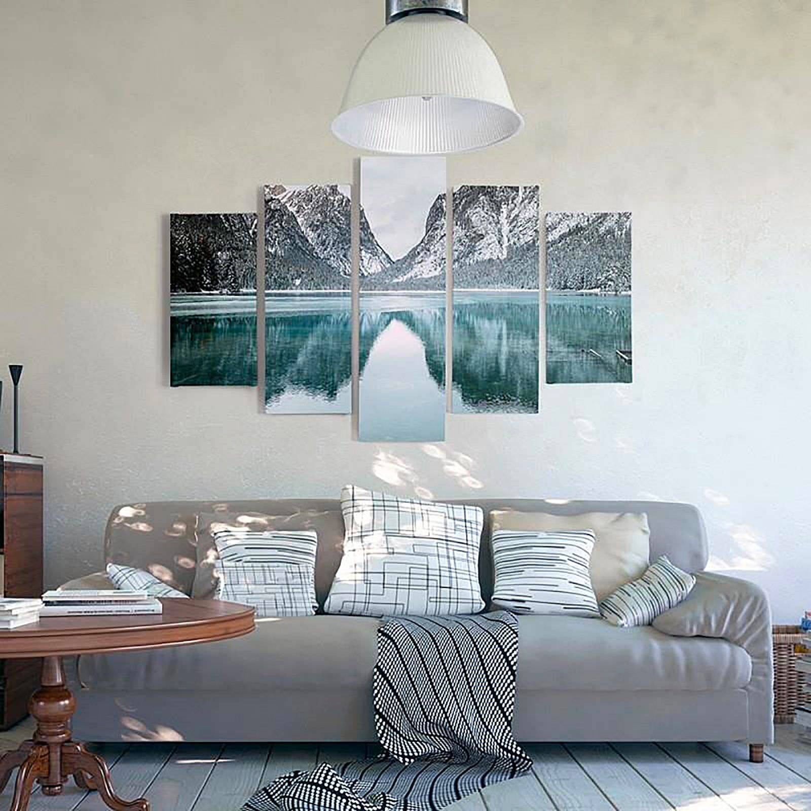 Tableau paysage de montagne - 250 x 120 cm - 5