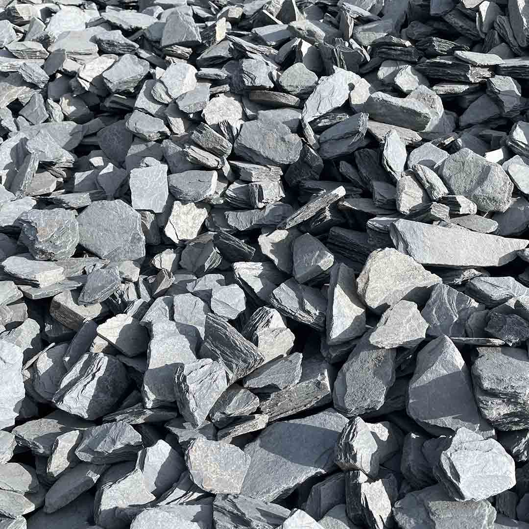 Paillettes Ardoise Angevine - 30/60 mm - PIERRE ET PARQUET - Big Bag 700 kg - 2