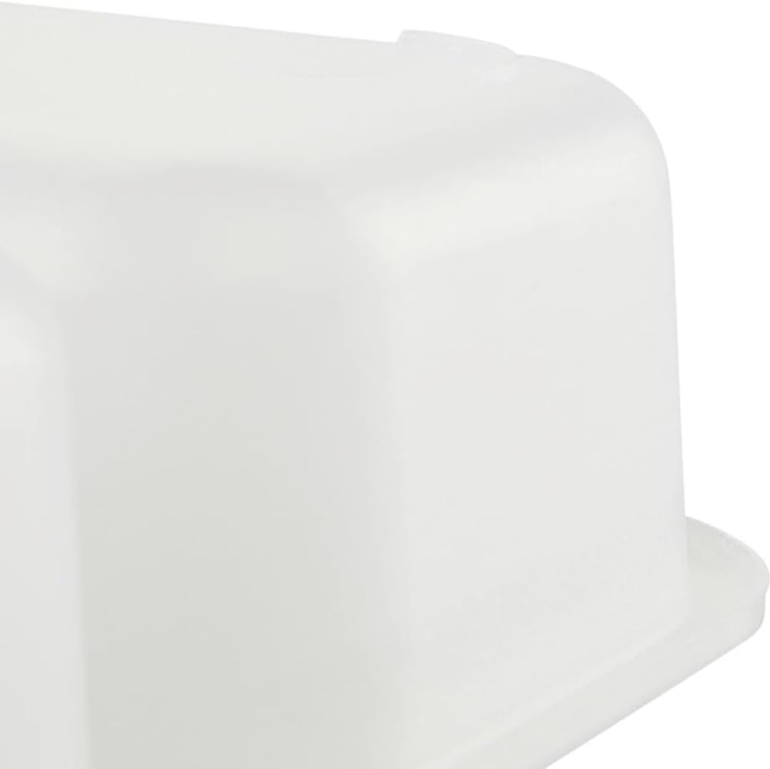 Organiseur de couverts à 5 compartiments - Organiseur de tiroir de cuisine en plastique 33 x 26 x 5 cm - Plateau de rangement pour fourchettes - 6