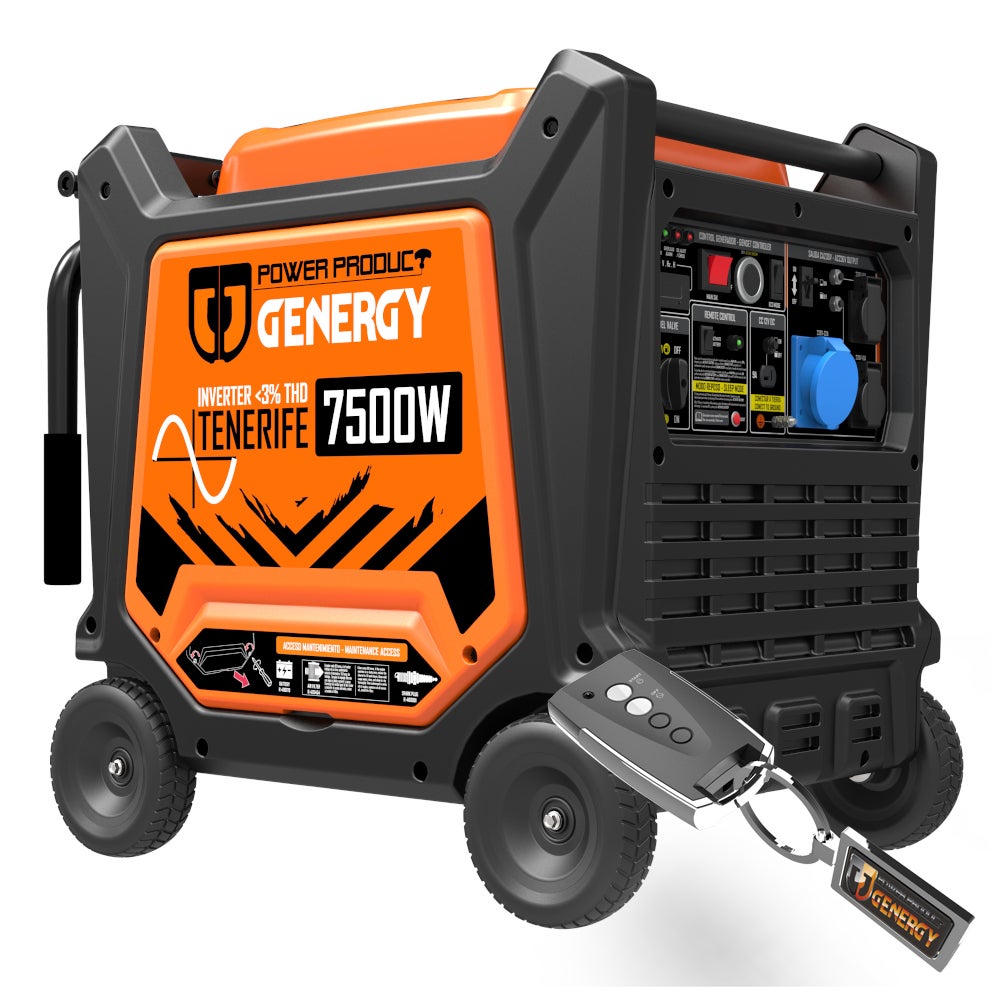 Groupe électrogéne inverter GENERGY TENERIFE RC 7500W démarrage — free download