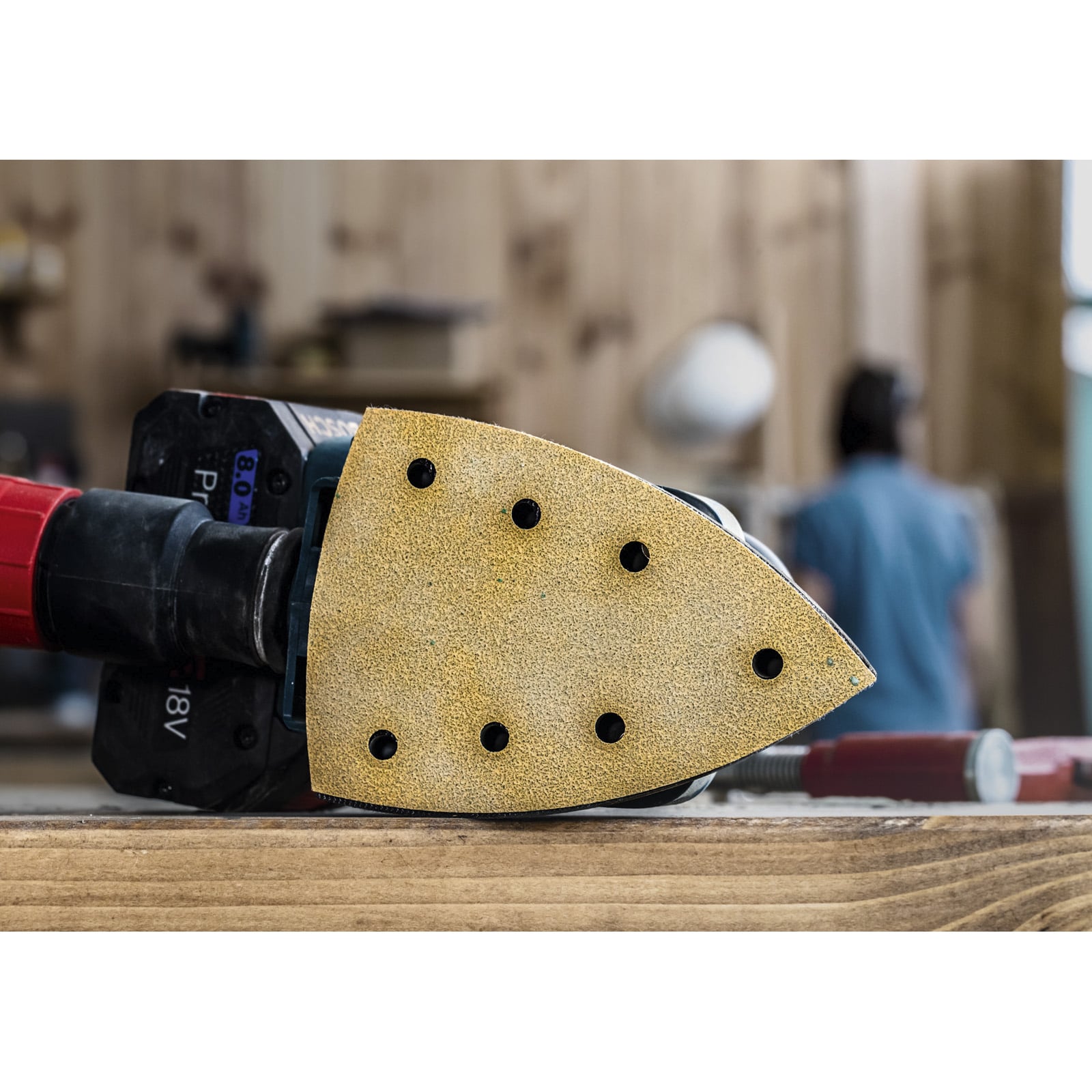 Feuille abrasive Bosch EXPERT C470 93x186 mm G60 pack 10 - 8