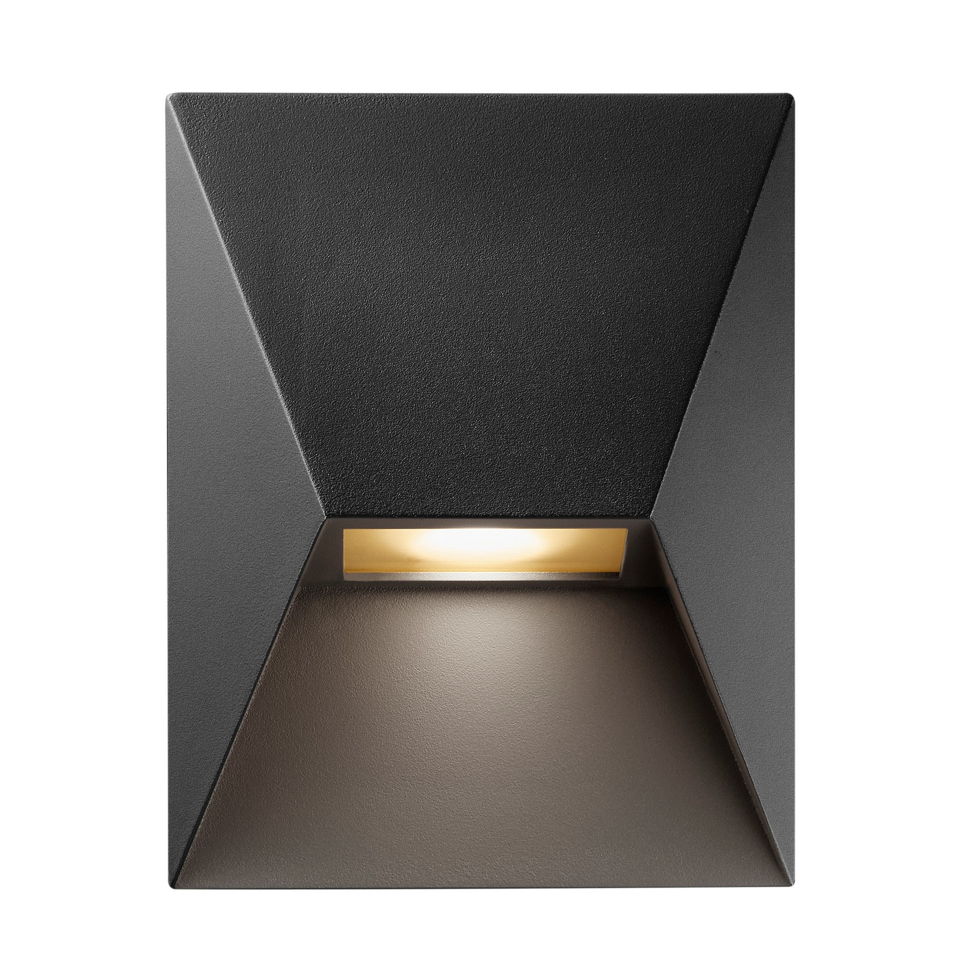 Aplique exterior Pontio 15 luz ambiente de alumínio com formas ...