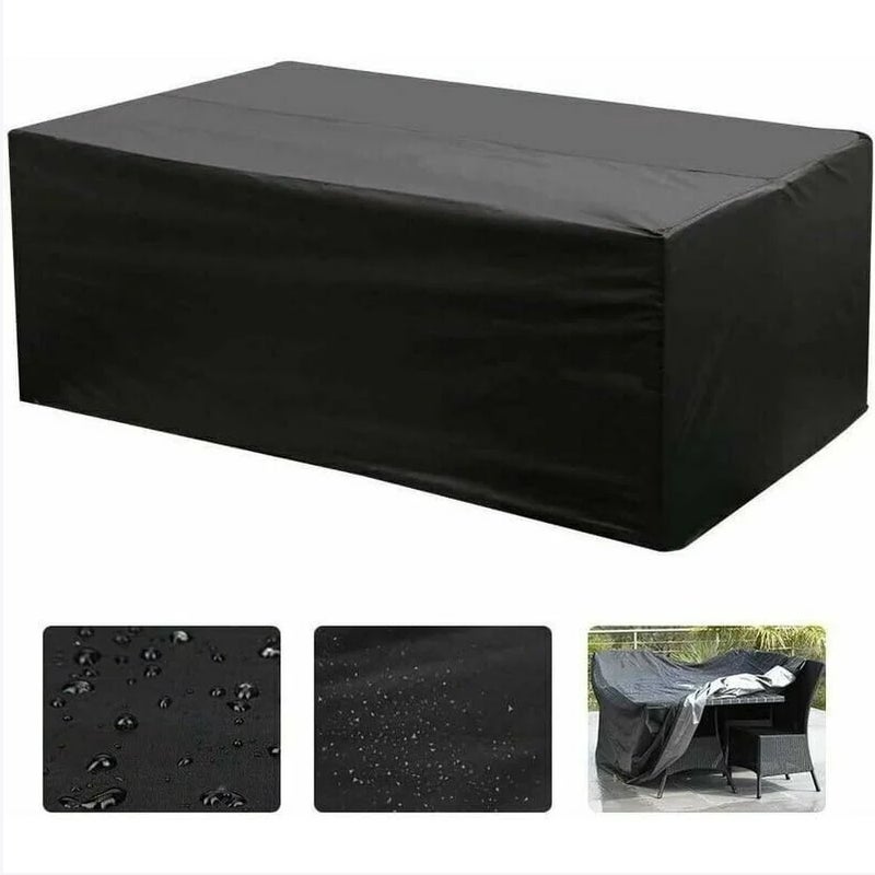 1 x Prostokątny pokrowiec na meble ogrodowe Oxford (213 x 132 x 74 cm) z ochroną UV
