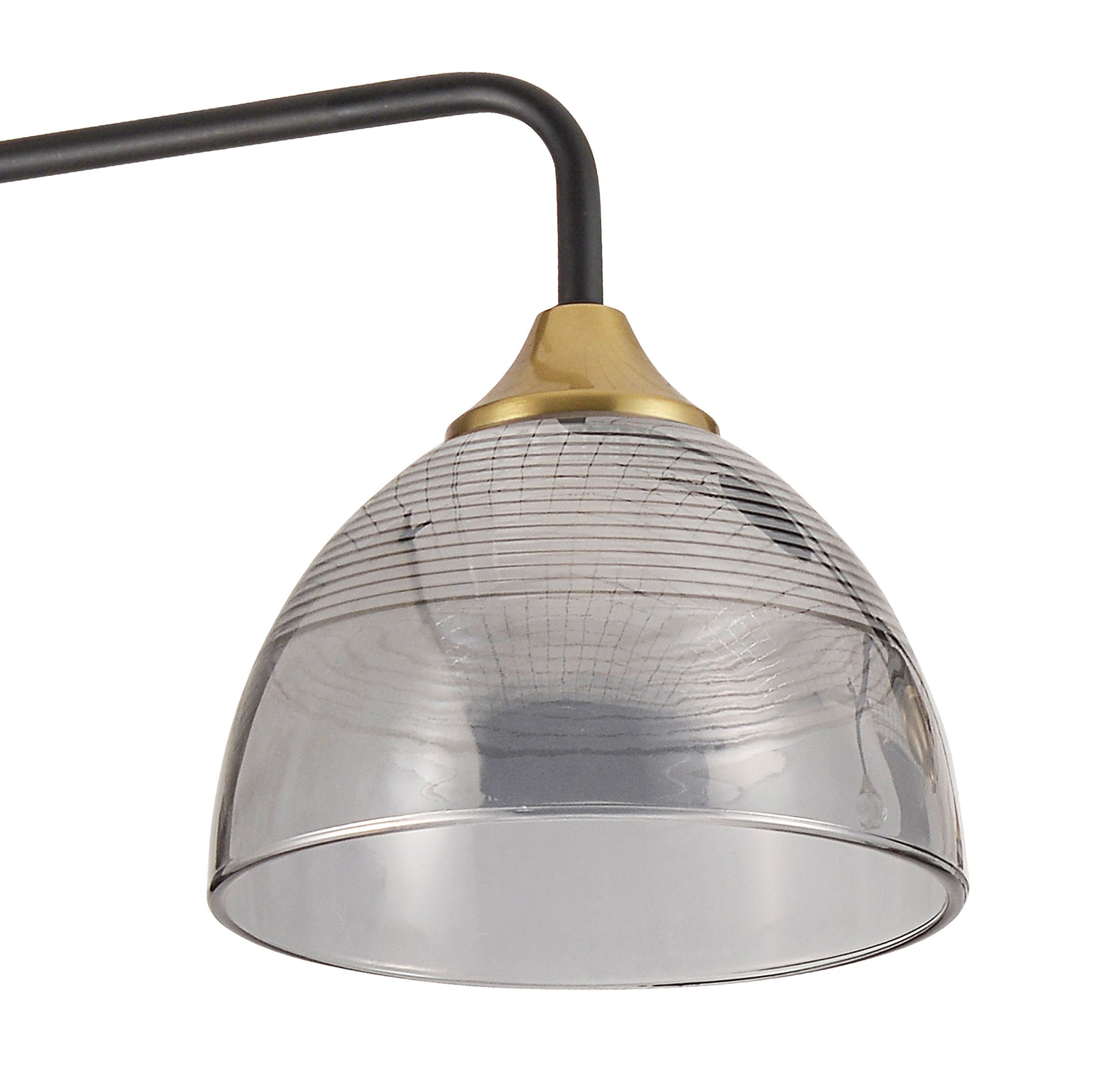 Lampa Sufitowa Wisząca Toolight G084-3C Czarny Szary - 3
