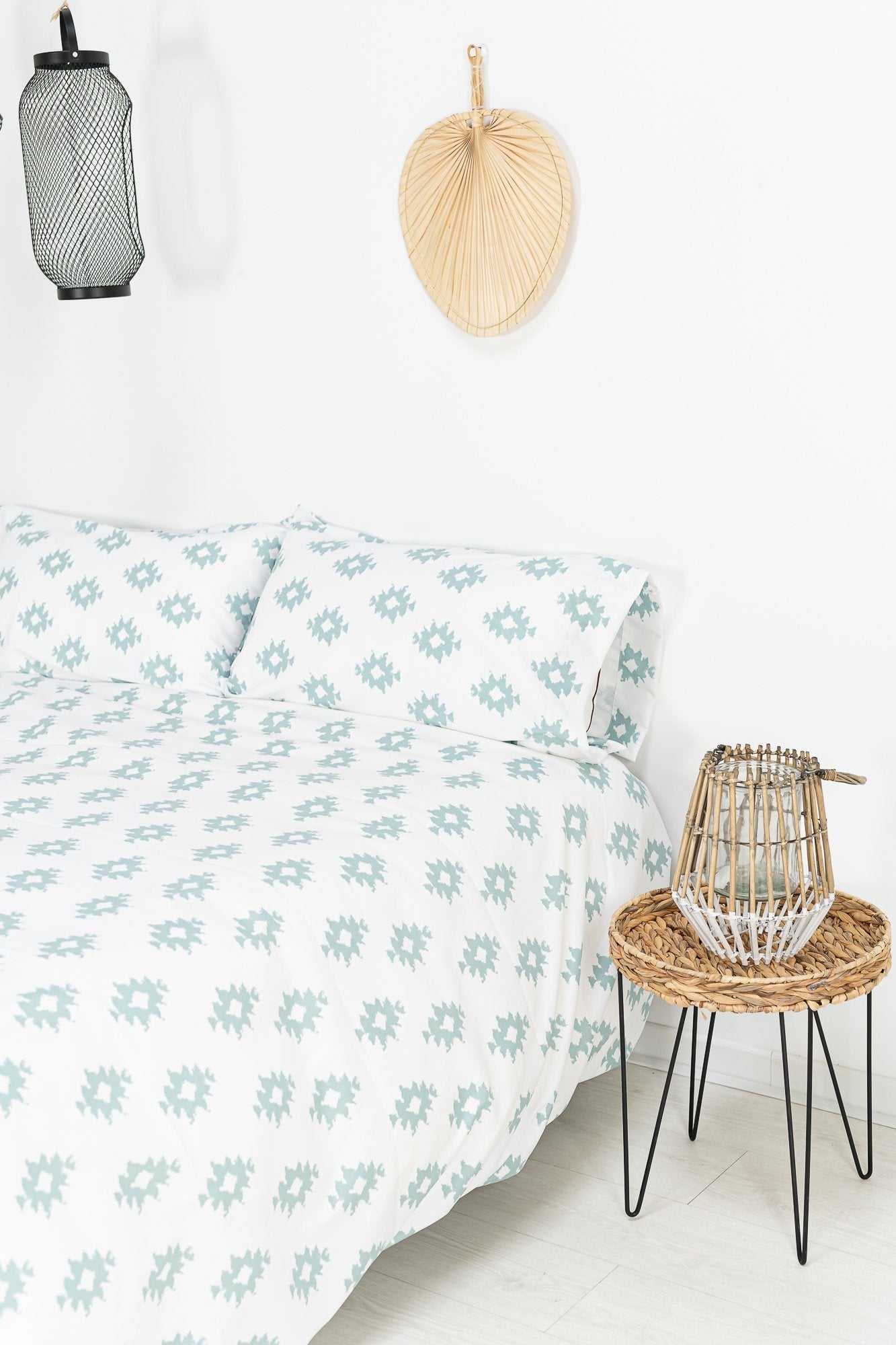 Capa de edredão Kilim Cama150 (240X270) Branco | Leroy Merlin