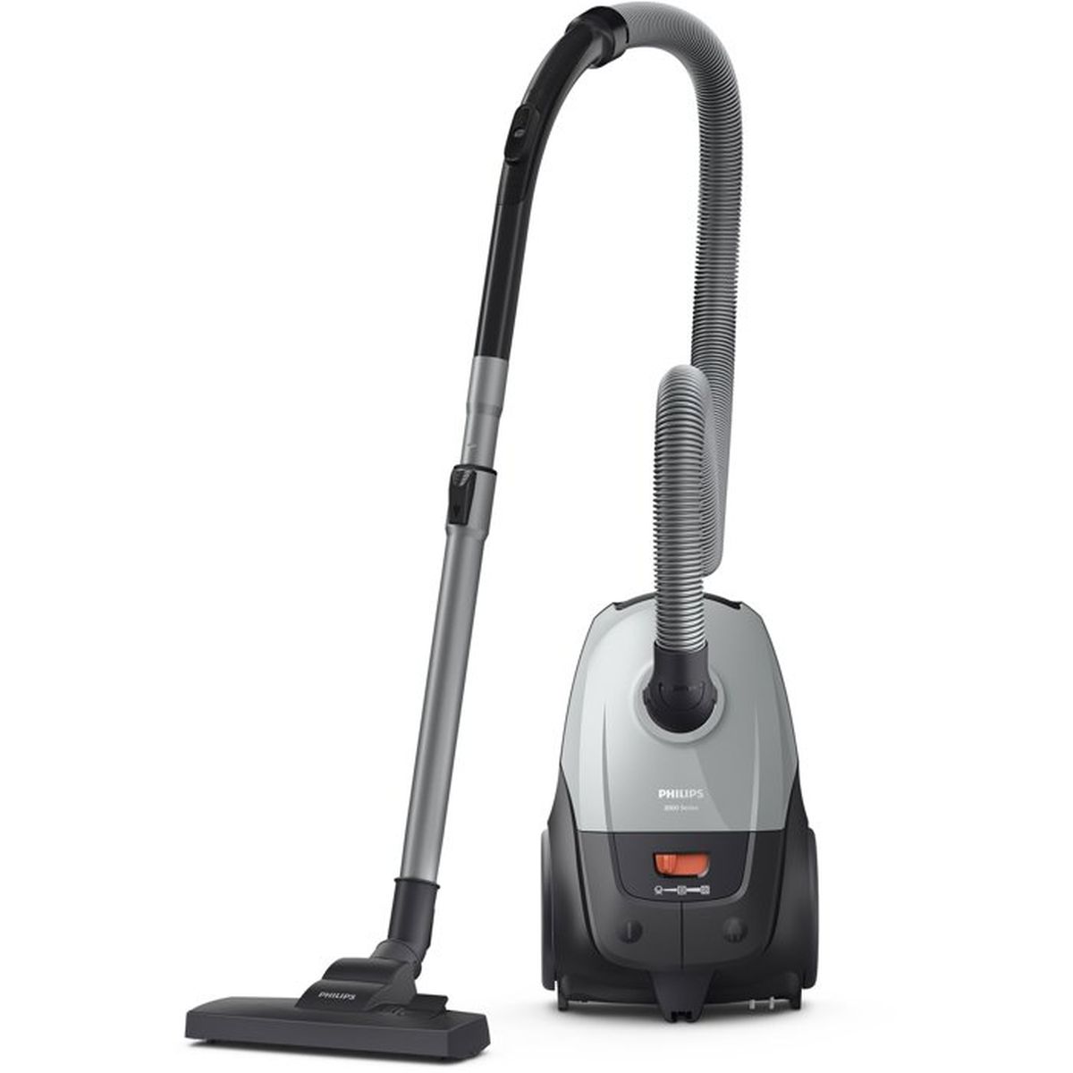 Aspiradora con bolsa Philips XD2142/12 850W con filtro HEPA y capacidad de 3L gris y negro - Imagen 2