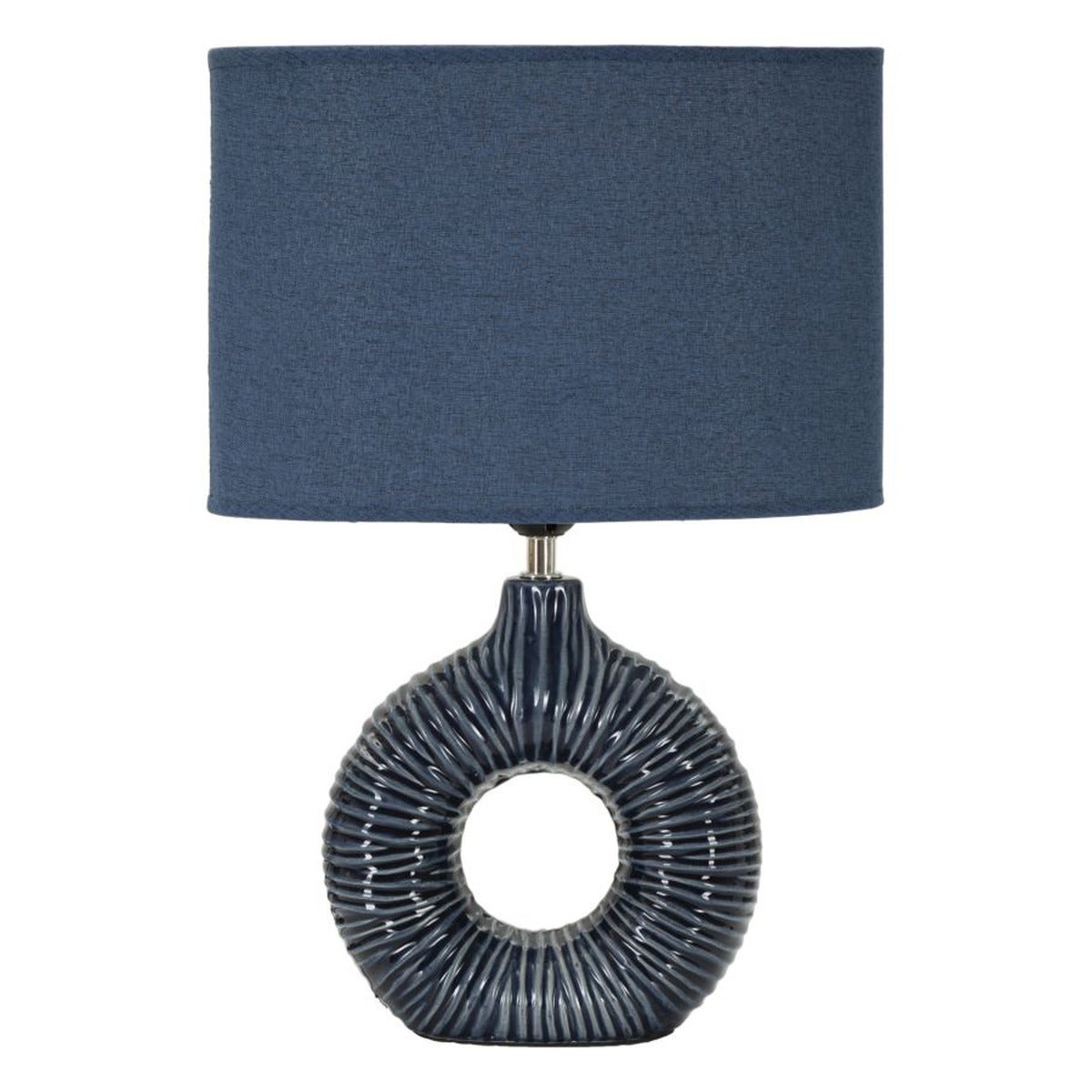 Lampa Stołowa Douro, Ceramika, Niebieski, Seven Design