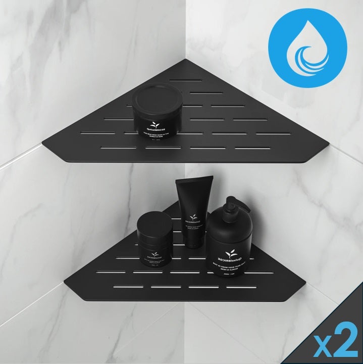 Tante De Baño Con Ventosa, Tant De Almacenamiento De Quina De Montaje En Pared, Soporte Para Champú, Tante De Cosméticos, Cta De Drenaje De Ducha, Organizador De Baño Repisas Para Baño