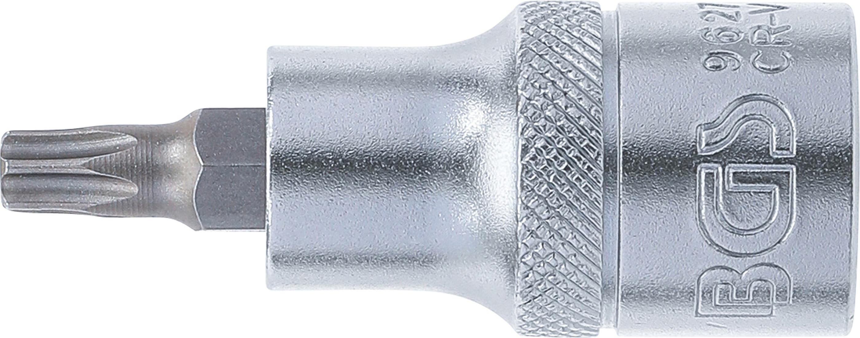 Douille à Chocs Torx Mâle T55 - Carré 1/2" - BGS Technic - Pour Vissage Puissant