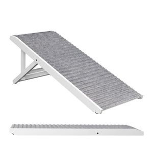 Rampe Pour Chien Pliable 35 Cm - Antidérapante, Pour Canapé, Lit, Voiture, Petits Chiens