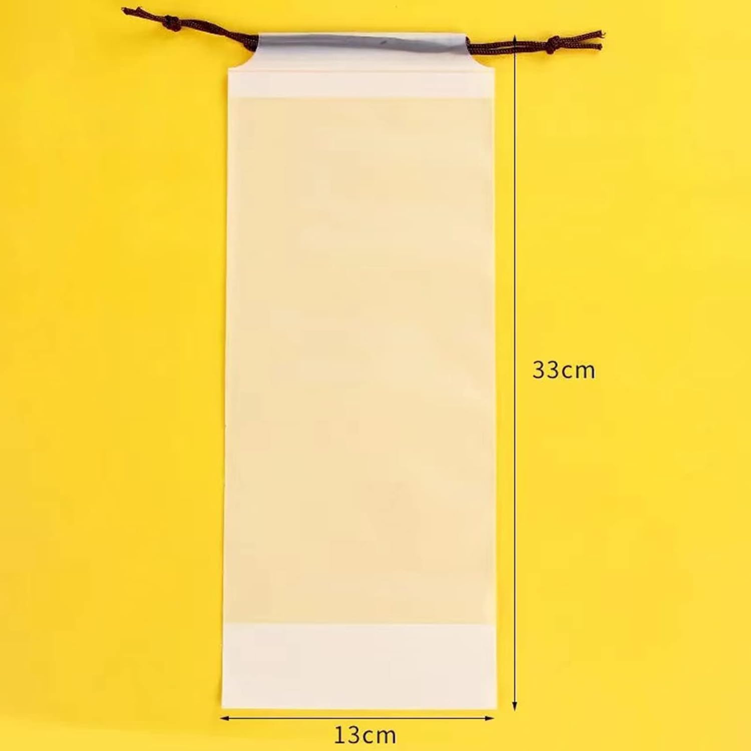 200 sacchetti per ombrelli bagnati, usa e getta, 13 x 72 cm