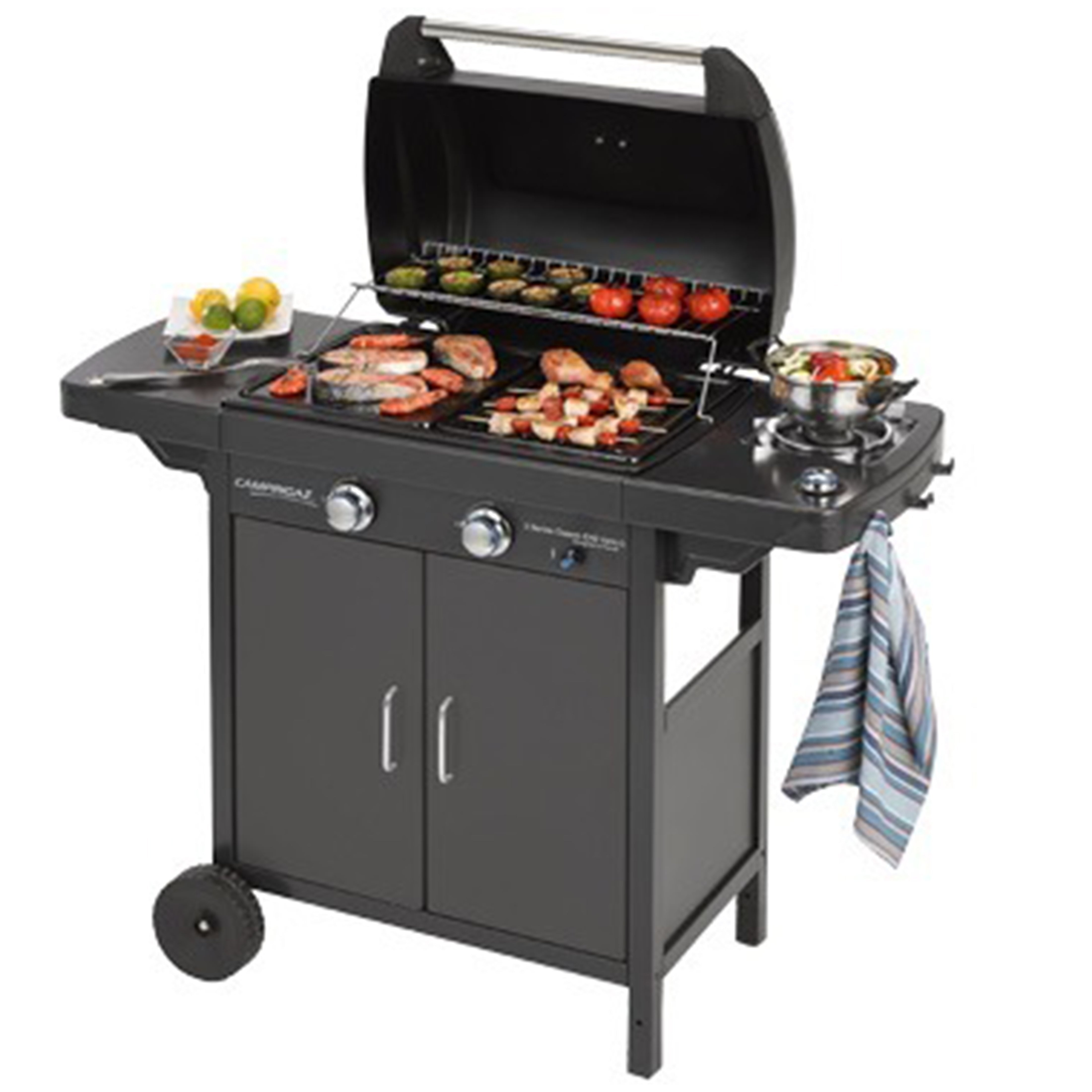 Barbecue a gas '2 series classic exs vario' kw 7,5 + kw 2,1 - 2