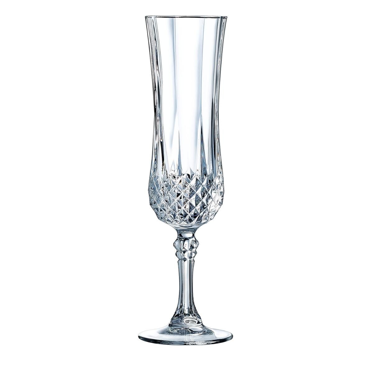 Copa Flauta Cristalín Cristal D'arques Longchamp 14cl - Transparente ...