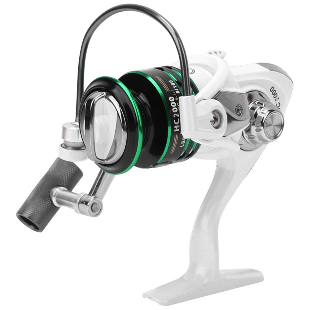 Attrezzatura da pesca con ruota in nylon unidirezionale senza spazio (HC2000) - 6