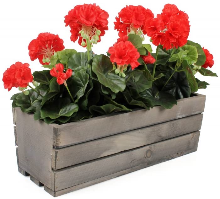 Skrzynka drewniana donica kwiaty zioła 40 osłonka - KOTARBAU