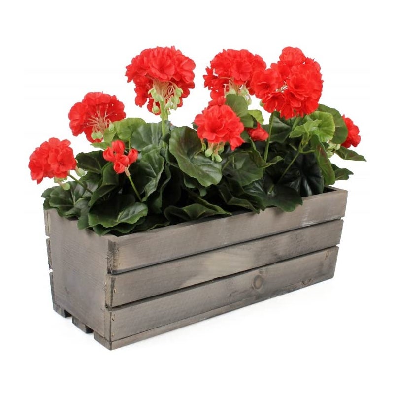 Skrzynka drewniana donica kwiaty zioła 40 osłonka - KOTARBAU