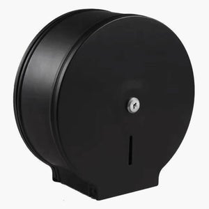 Dispensador Papel Higiénico Redondo Negro Acero Inoxidable | Perú