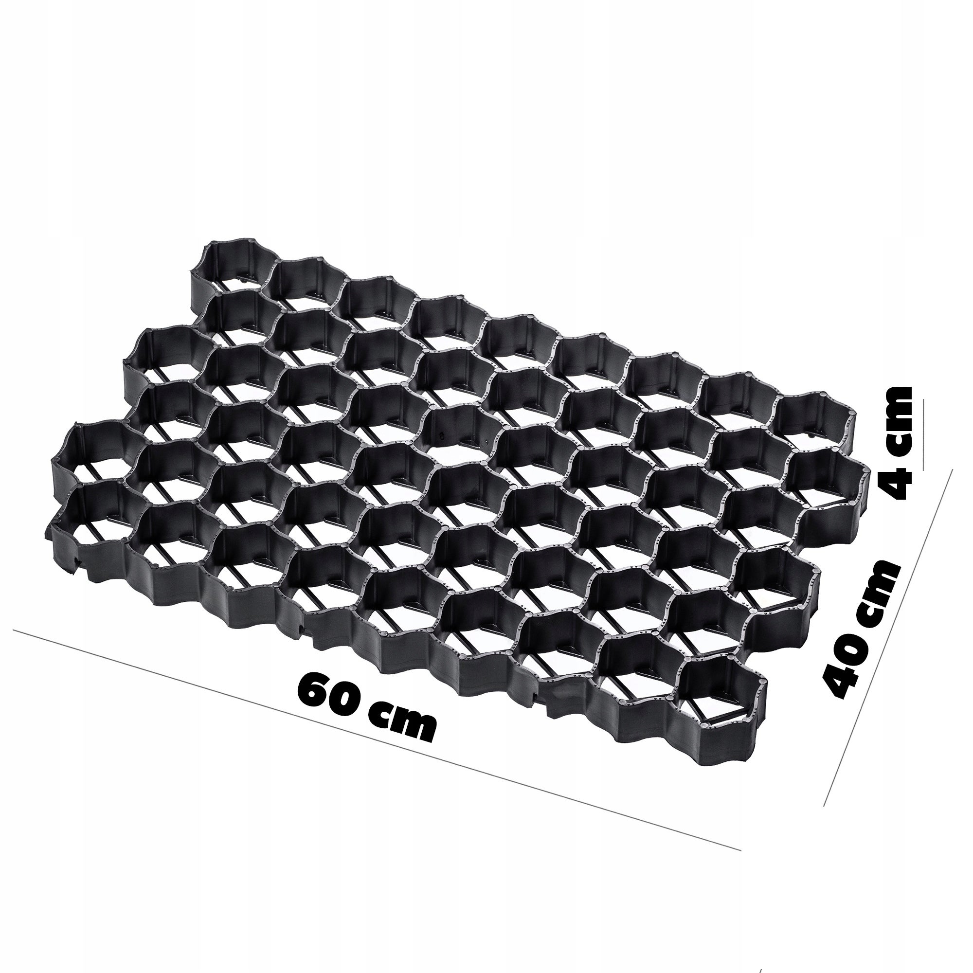 KADAX Jardin Pelouse Grille Parking 60x40x4cm 16pcs - 2