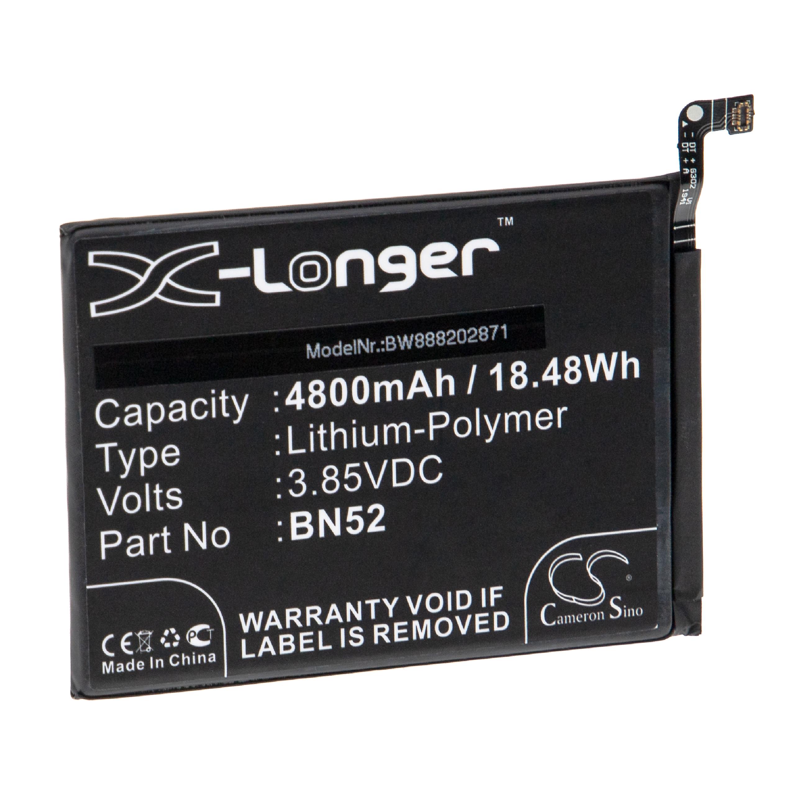 Batterie Vhbw 3400mAh Compatible Crosscall Trekker X3 - Li-polymère 3,85V