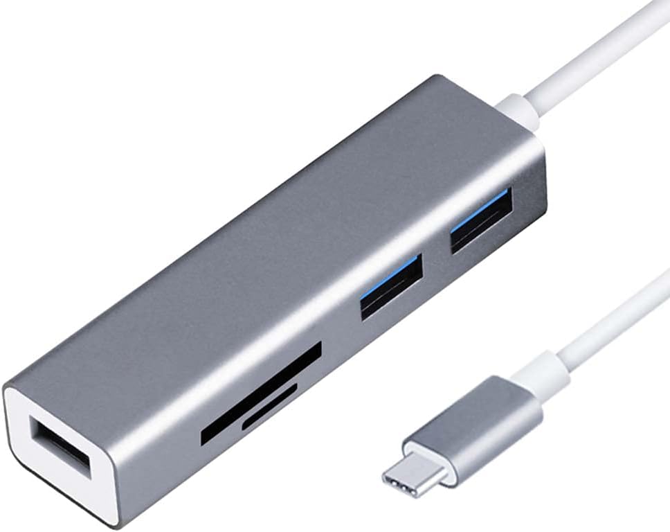 Hub USB-C, station d'accueil multiport avec lecteur de cartes SD et hub ...