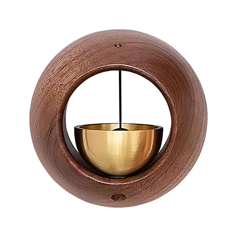 Sonnette de porte en bois | Sonnette d'ouverture de porte | Sonnette d ...