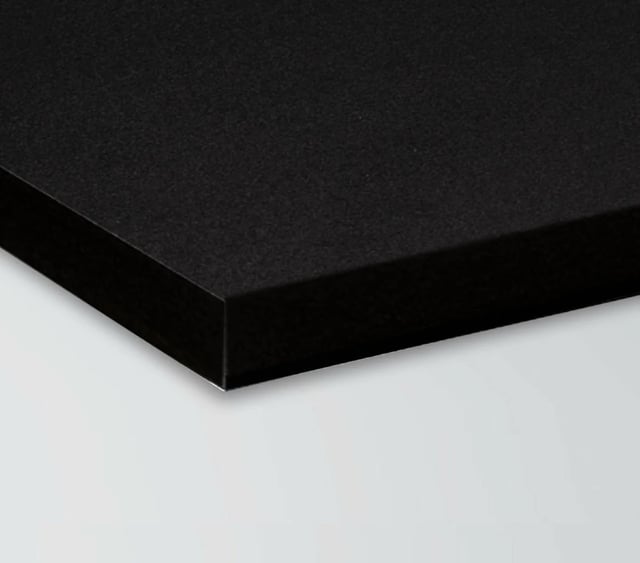 KIT n.5 Piastre PVC Espanso Alta Densità spessore 20 mm - Colore Nero - misura 20x20 cm