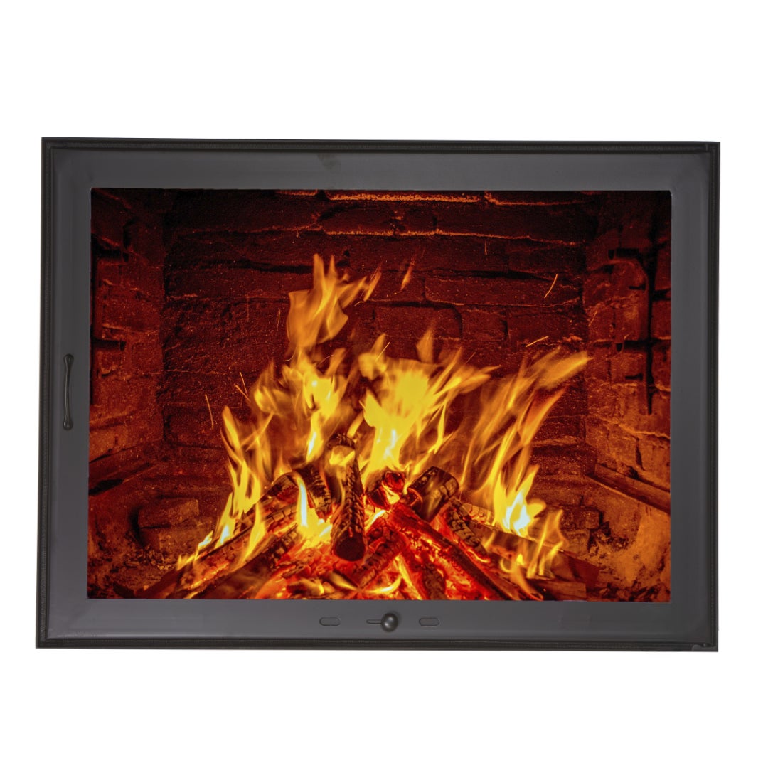 Porte pour Cheminée 750x500 mm avec Poignée à Gauche 5DL Sans — free download